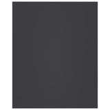 Wandschappen 40X50X1,5 Cm Bewerkt Hout Grijs