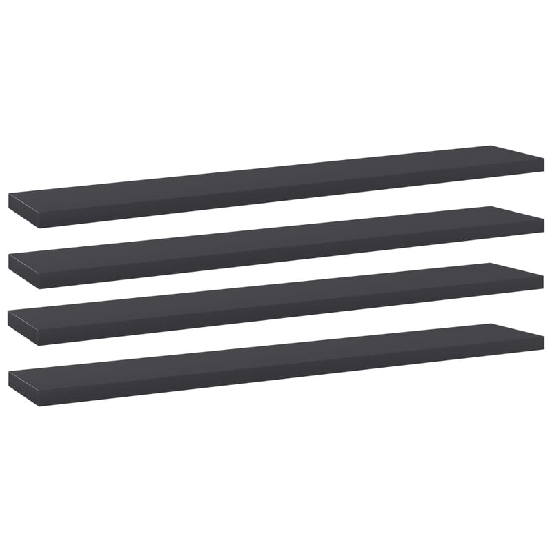 Wandschappen 40X50X1,5 Cm Bewerkt Hout Grijs