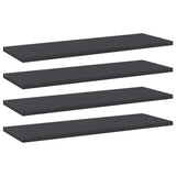 Wandschappen 40X50X1,5 Cm Bewerkt Hout Grijs