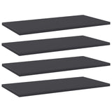 Wandschappen 40X50X1,5 Cm Bewerkt Hout Grijs