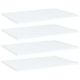 Wandschappen 40X10X1,5 Cm Bewerkt Hout Wit