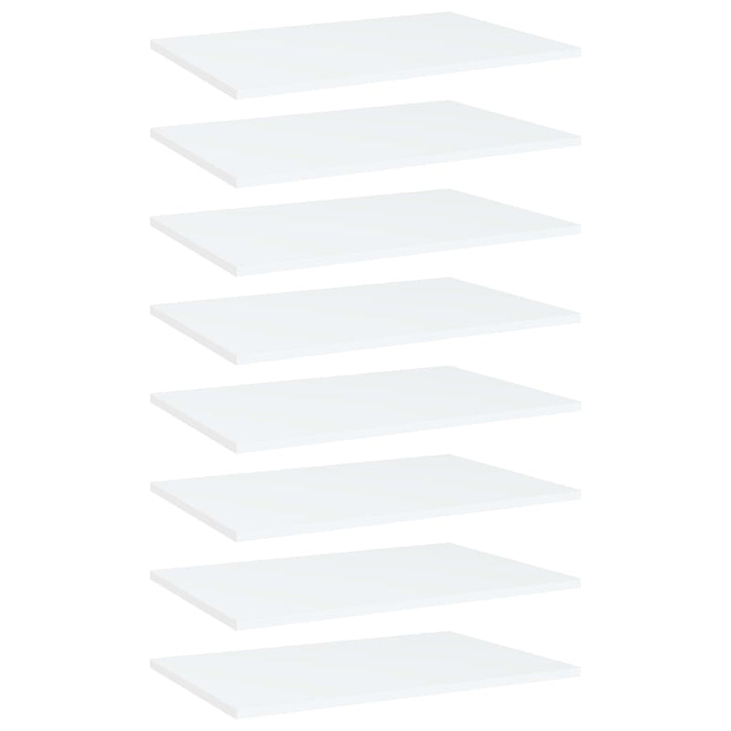 Wandschappen 40X10X1,5 Cm Bewerkt Hout Wit