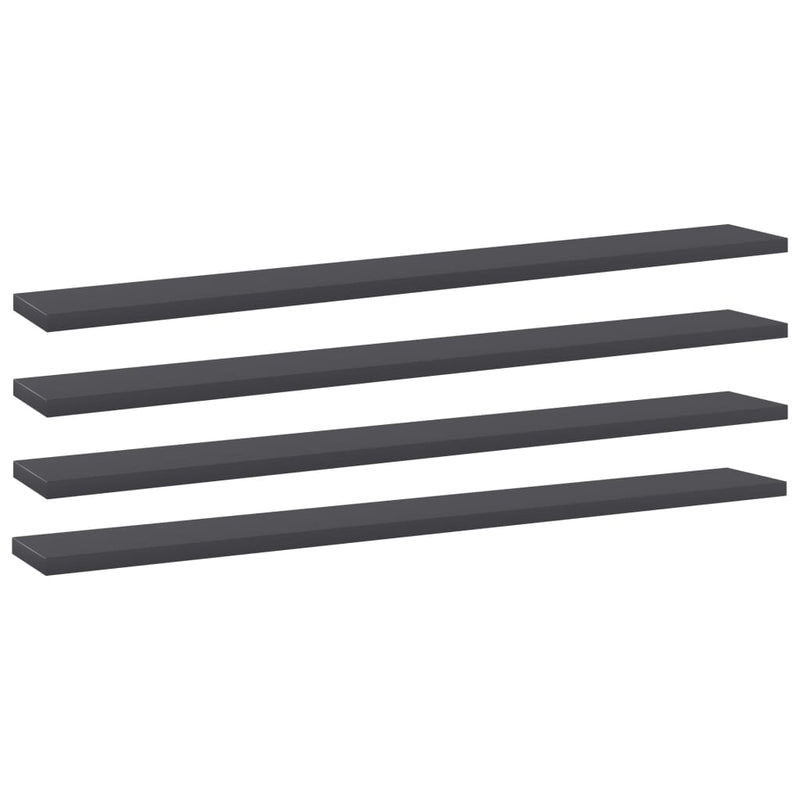 Wandschappen 40X50X1,5 Cm Bewerkt Hout Grijs
