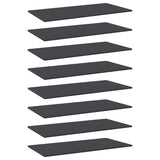 Wandschappen 40X50X1,5 Cm Bewerkt Hout Grijs