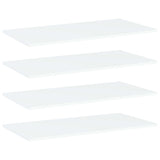 Wandschappen 40X10X1,5 Cm Bewerkt Hout Wit