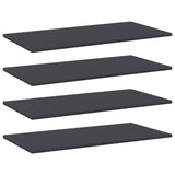 Wandschappen 40X50X1,5 Cm Bewerkt Hout Grijs