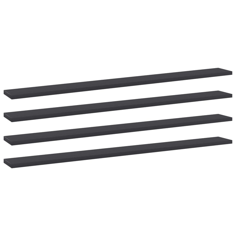 Wandschappen 40X50X1,5 Cm Bewerkt Hout Grijs