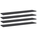 Wandschappen 40X50X1,5 Cm Bewerkt Hout Grijs