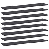 Wandschappen 40X50X1,5 Cm Bewerkt Hout Grijs