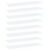 Wandschappen 40X10X1,5 Cm Bewerkt Hout Wit