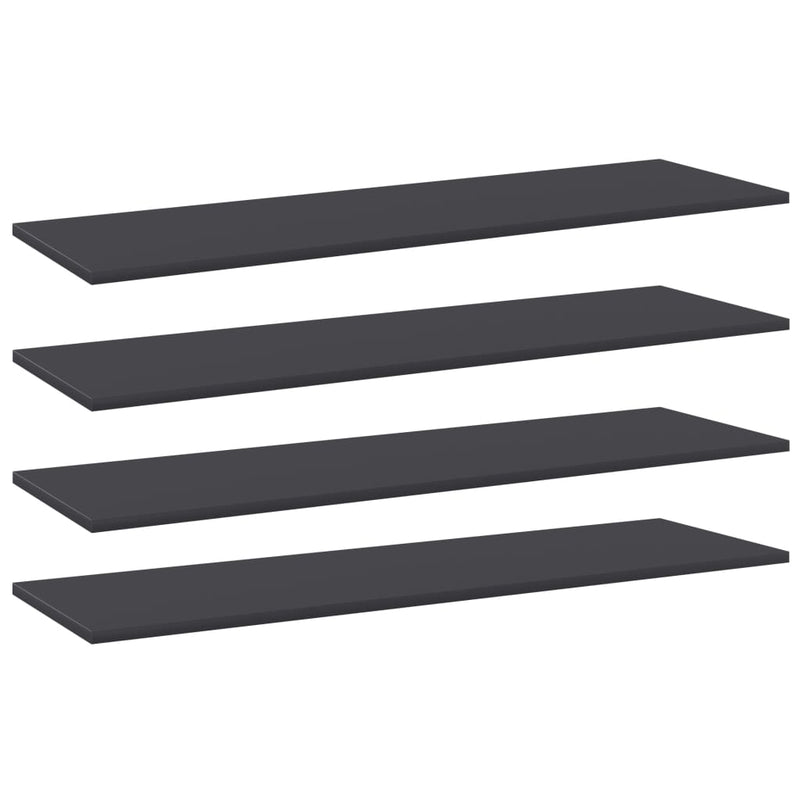 Wandschappen 40X50X1,5 Cm Bewerkt Hout Grijs