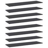 Wandschappen 40X50X1,5 Cm Bewerkt Hout Grijs