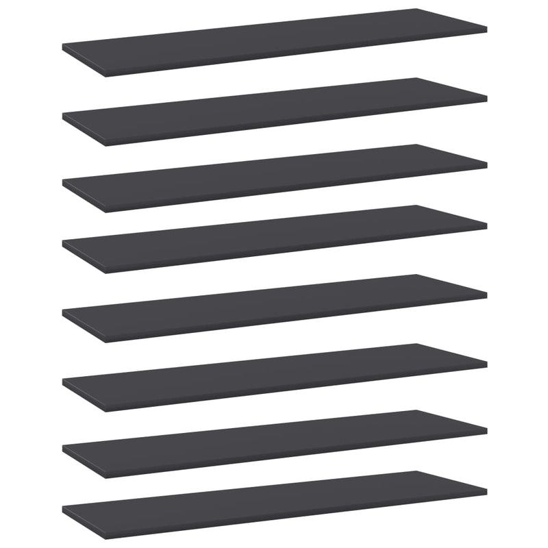 Wandschappen 40X50X1,5 Cm Bewerkt Hout Grijs
