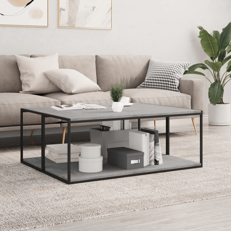 Wandschappen 40X10X1,5 Cm Bewerkt Hout Betongrijs
