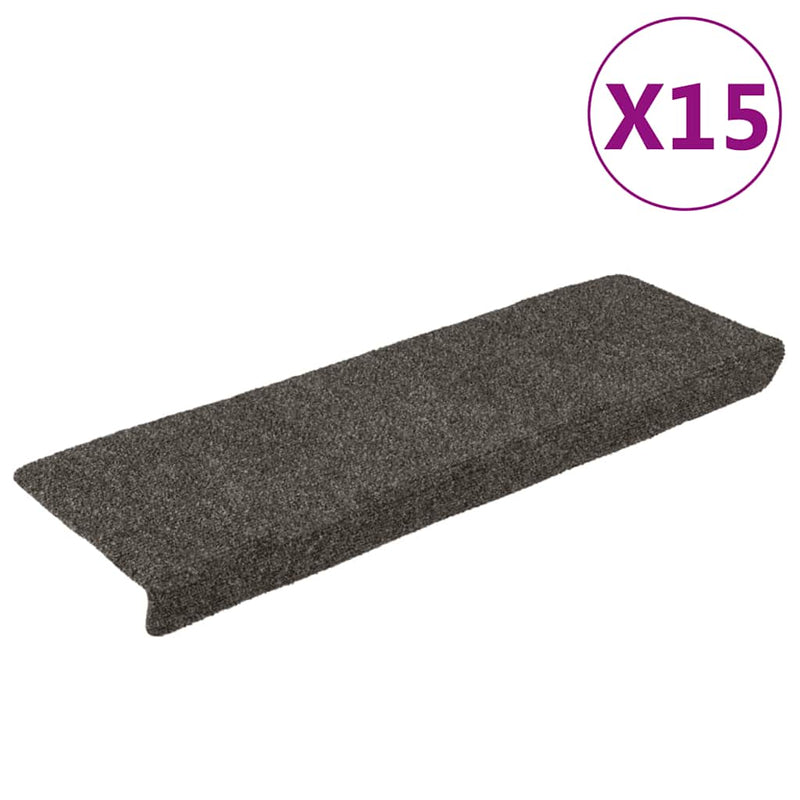 Trapmatten Zelfklevend 15 Stuks 65X21X4 Cm Met Rechthoekige Rand