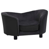 Hondenbank 69X49X40 Cm Pluche En Kunstleer