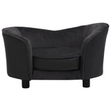 Hondenbank 69X49X40 Cm Pluche En Kunstleer