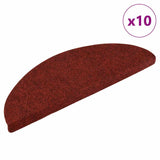 Trapmatten Zelfklevend 15 Stuks Bordeaux Rood Halfrond Bordeauxrood