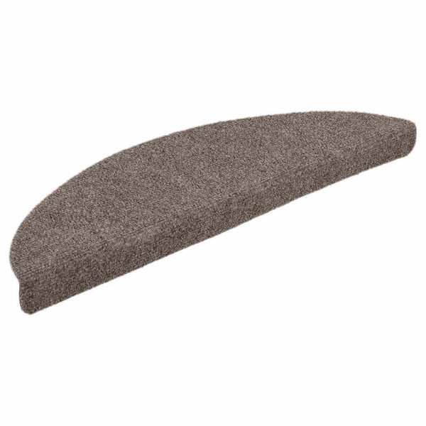 Trapmatten Zelfklevend 5 Stuks Halfrond Beige