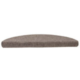 Trapmatten Zelfklevend 5 Stuks Halfrond Beige