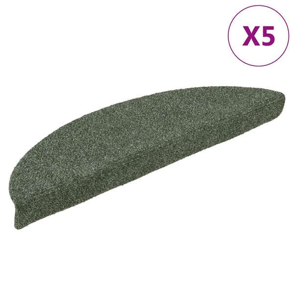 Trapmatten Zelfklevend 5 Stuks Halfrond Groen