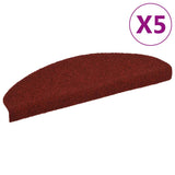 Trapmatten Zelfklevend 15 Stuks Bordeaux Rood Halfrond Bordeauxrood