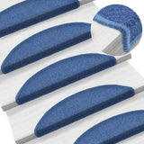 Trapmatten Halfrond Blauw