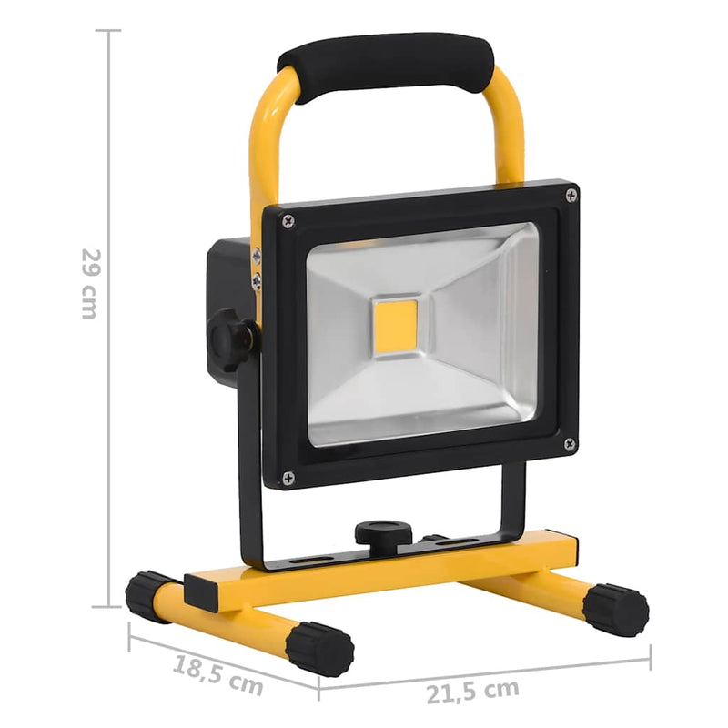 Spotlight Met Handvat Oplaadbaar Led Warmwit