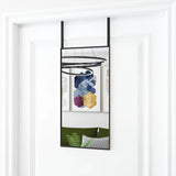 Deurspiegel Glas En Aluminium Kleurig