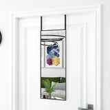 Deurspiegel Glas En Aluminium Kleurig