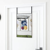 Deurspiegel Glas En Aluminium Kleurig