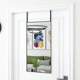 Deurspiegel Glas En Aluminium Kleurig