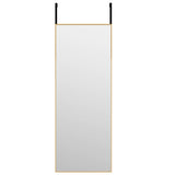 Deurspiegel Glas En Aluminium Kleurig