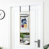 Deurspiegel Glas En Aluminium Kleurig