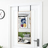Deurspiegel Glas En Aluminium Kleurig