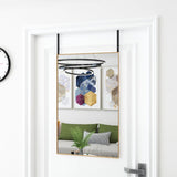 Deurspiegel Glas En Aluminium Kleurig
