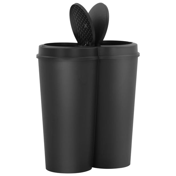 Prullenbak Dubbel 50 L