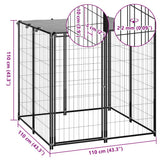 Hondenkennel Staal