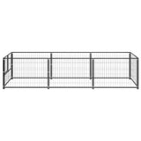 Hondenkennel 300X100X70 Cm Staal Zwart