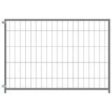 Hondenkennel 300X100X70 Cm Staal Zilverkleurig
