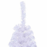 Kunstkerstboom Met Standaard Half 150 Cm Pvc Wit