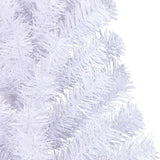 Kunstkerstboom Met Standaard Half 150 Cm Pvc Wit