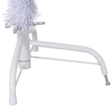 Kunstkerstboom Met Standaard Half 150 Cm Pvc Wit
