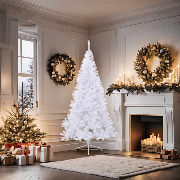 Kunstkerstboom Met Standaard Half 180 Cm Pvc