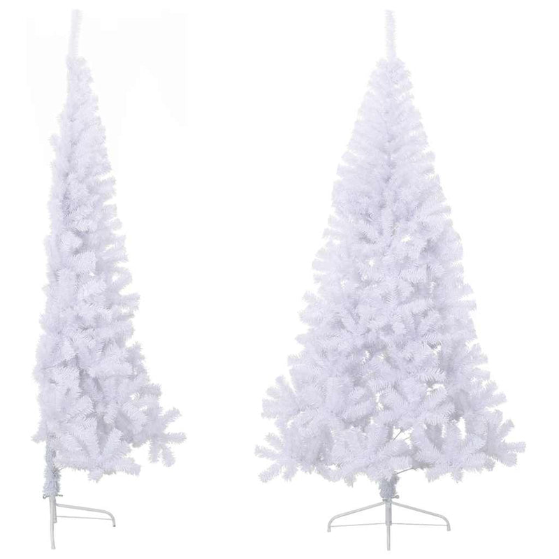 Kunstkerstboom Met Standaard Half 180 Cm Pvc