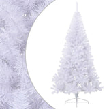 Kunstkerstboom Met Standaard Half 150 Cm Pvc Wit