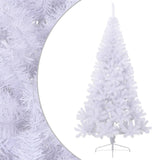 Kunstkerstboom Met Standaard Half 150 Cm Pvc Wit