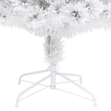 Kunstkerstboom Met Verlichting 120 Cm Glasvezel Wit