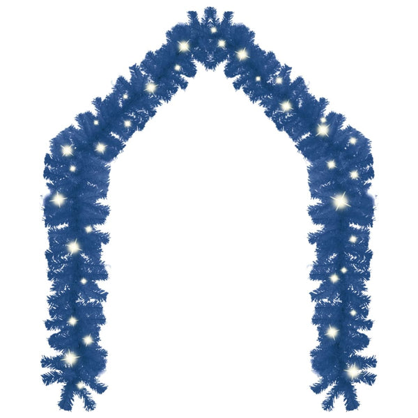 Kerstslinger Met Led-Lampjes Blauw