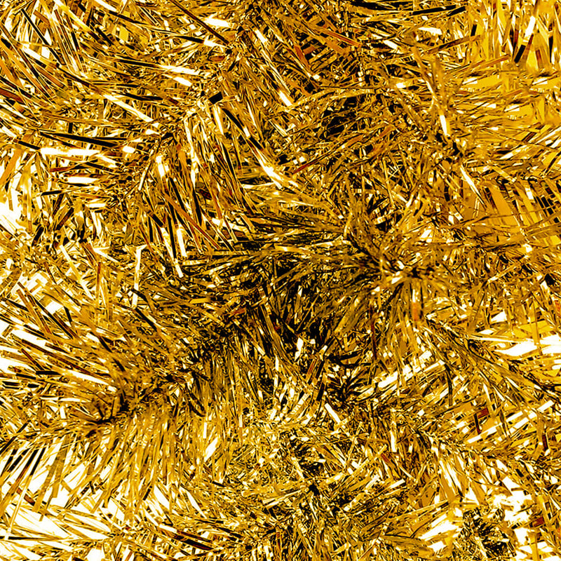 Kerstslinger Met Led-Lampjes Kleurig Goud